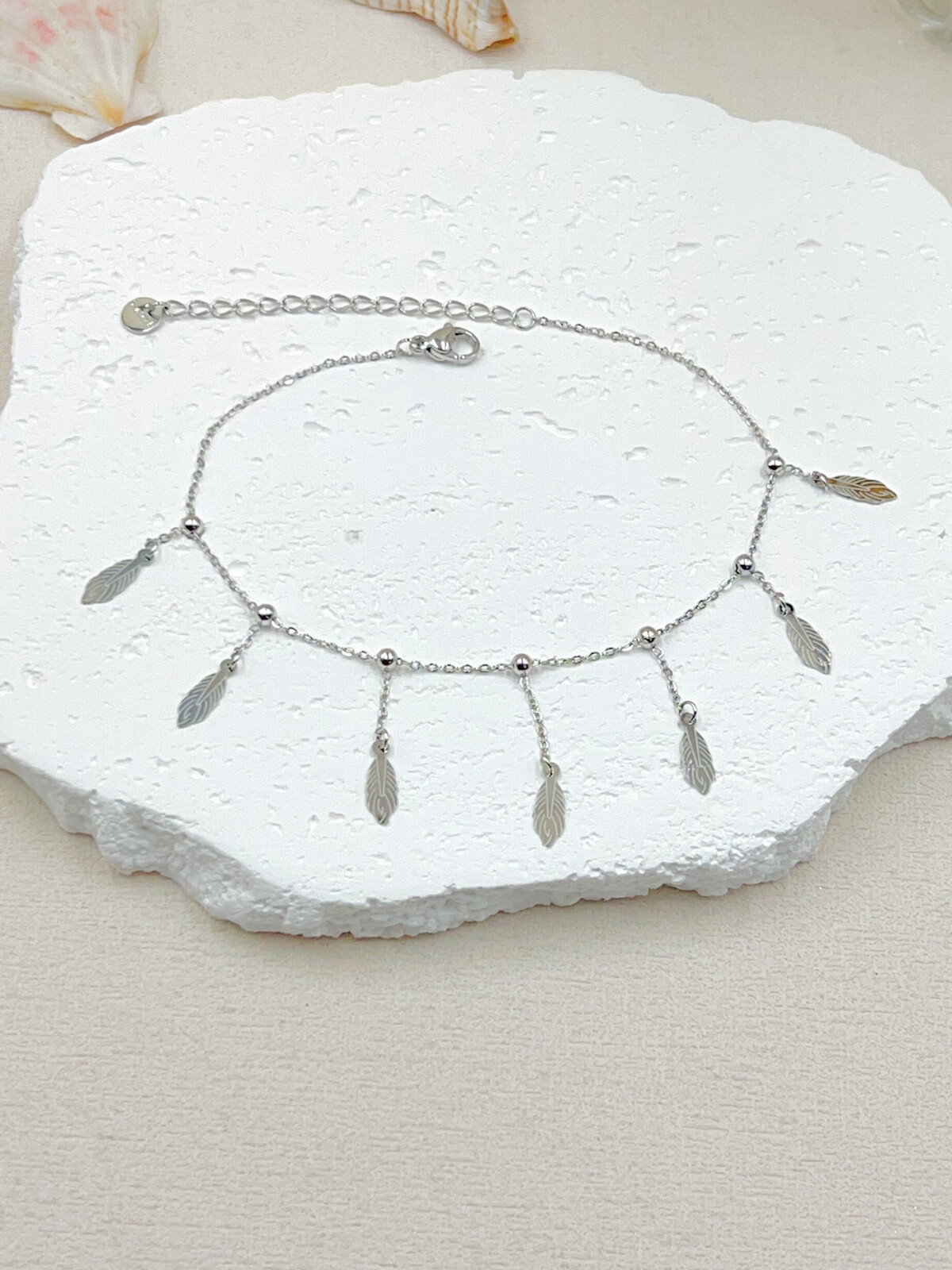 Chaîne de Cheville Plumes – Image 2