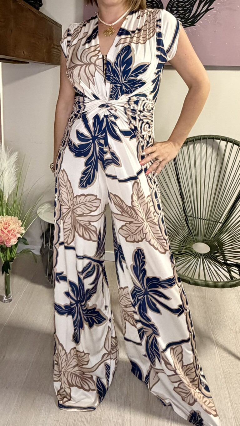 Combipantalon Trois Ka Vanessa pétrole (1)