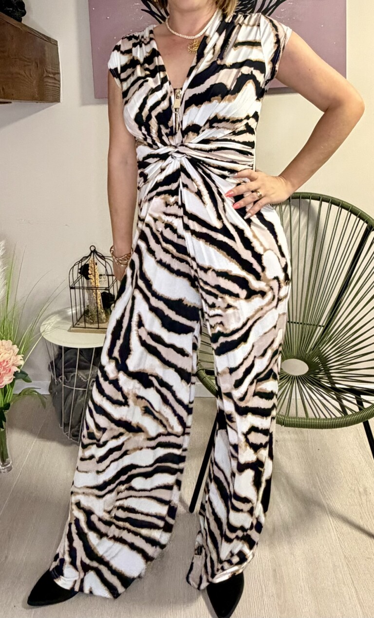 Combipantalon Trois Ka Vanessa zèbre (1)